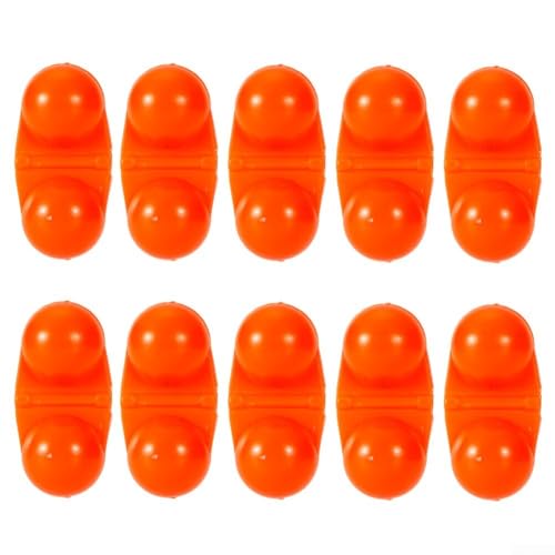 Effektive Inline-Rasseln zum Welsangeln, laut und attraktiv, 10 Stück (orange) von MeevrgR