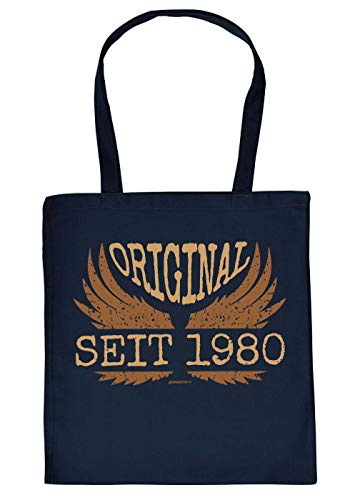 Stofftasche Original seit 1980 zum 41 Geburtstag Geschenk Baumwolltasche Geschenkidee zum 41 Geburtstag 41 Jahre von Mega-Shirt
