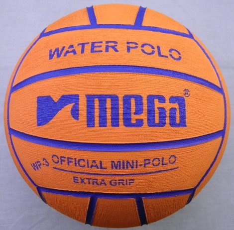 Wasserball Mega. Orange Größe 3. Mini-Polo von Mega Sport