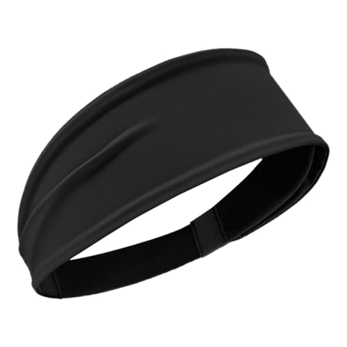 Sport-Stirnbänder, Schweißbänder für Damen und Herren, Laufen, Radfahren, Tennis, Schweiß-Stirnbänder, elastisches Stirnband, breites Haarband von Meiliyizu