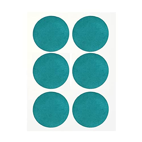 Billiard-Aufkleber, Billard-Wartungszubehör, Billardfasertuch Punktaufkleber, Pool-Tischmarkierungspunkte (55 mm blauer Aufkleber) von Meilly
