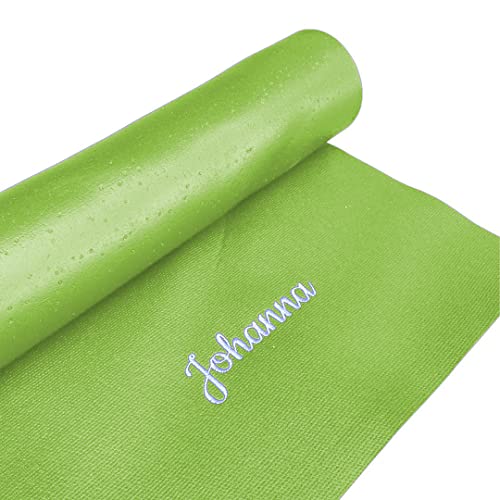 Yogamatte Personalisiert (Grün) von Mein MONOGRAMM