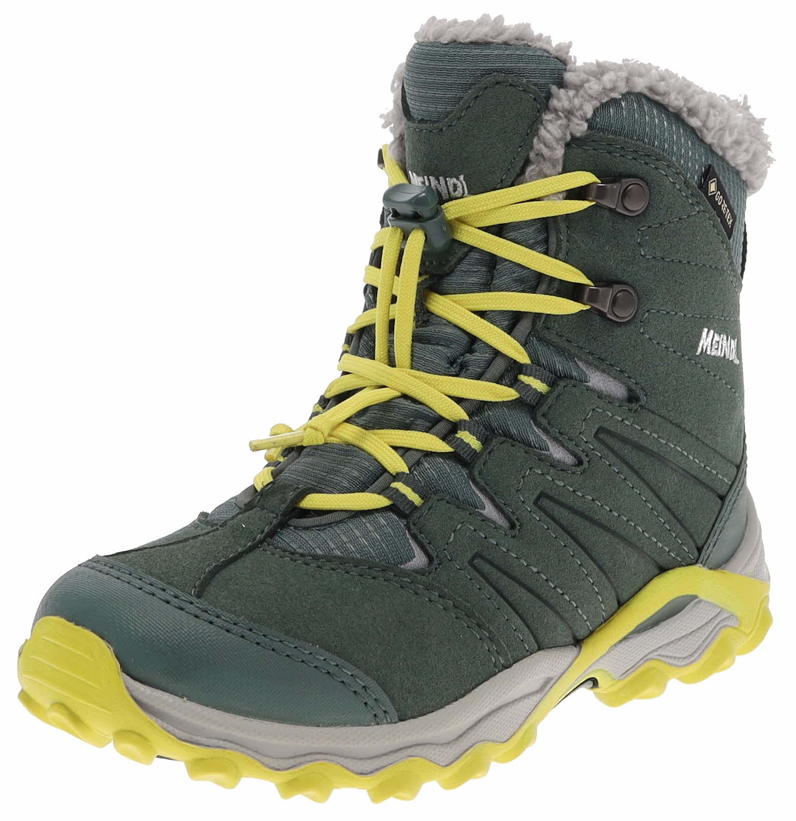 Calgary Junior GTX Junior Oliv Gelb Hikingschuh von Meindl