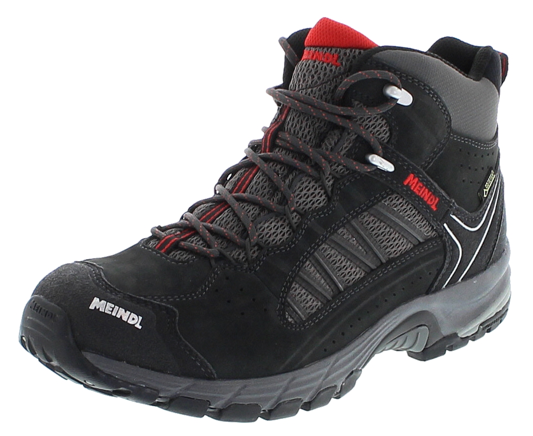 JOURNEY MID GTX Anthrazit Rot Herren Hikingschuhe von Meindl