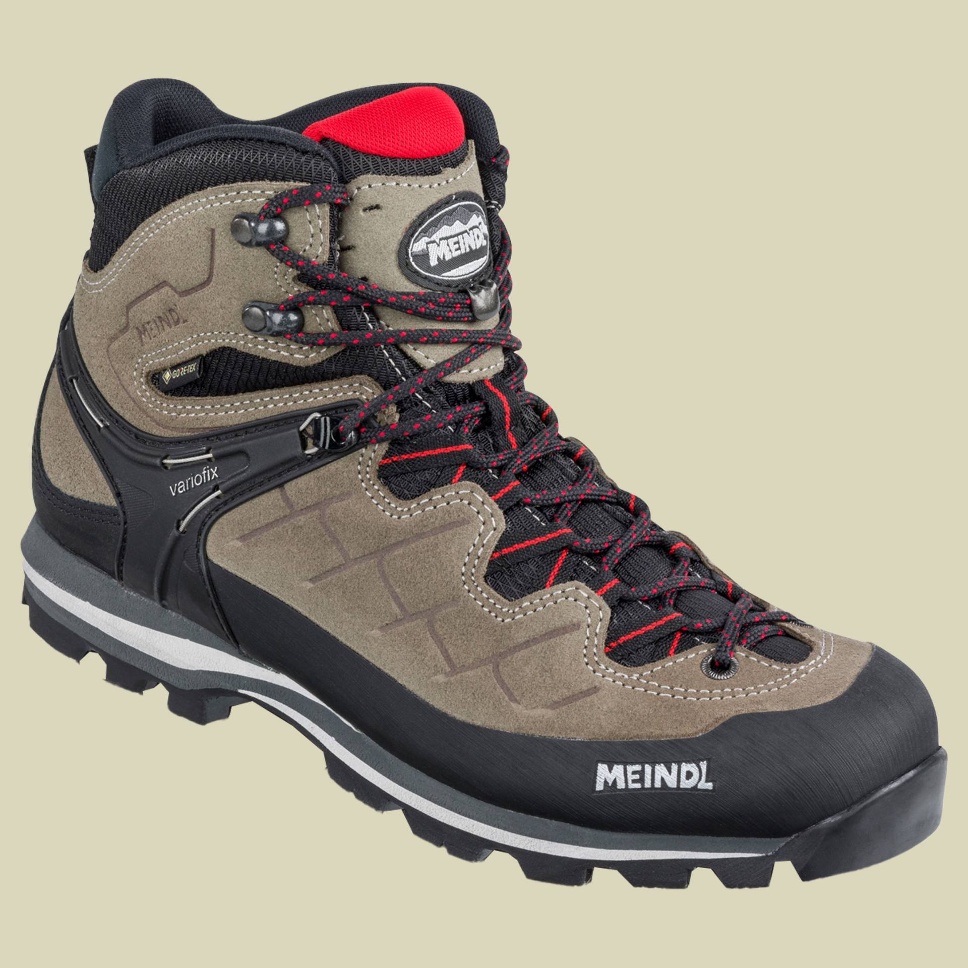 Litepeak GTX Men Größe UK 11,5 Farbe natur/rot von Meindl