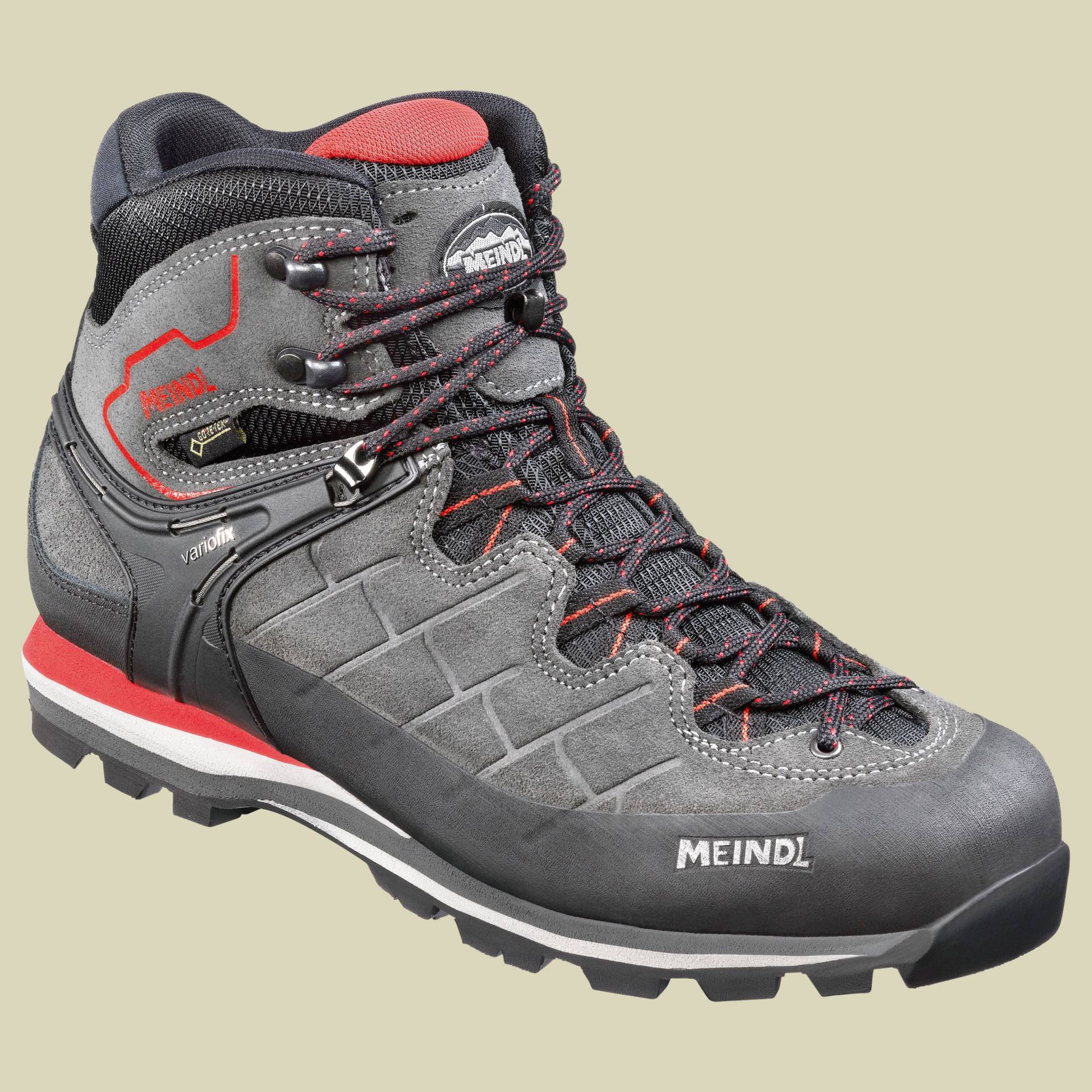 Meindl Litepeak GTX Men Herren Leichtwanderschuhe Größe UK 7 graphit/rot Meindl Litepeak GTX Men Herren Leichtwanderschuhe Größe UK 7 graphit/rot von Meindl
