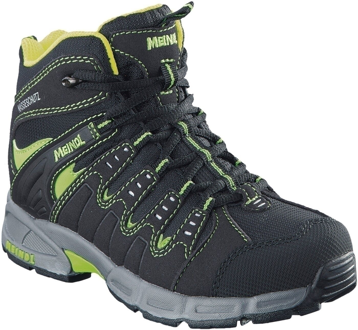 Meindl SNAP JUNIOR MID LEMON/SCHWARZ Trekkingschuh von Meindl