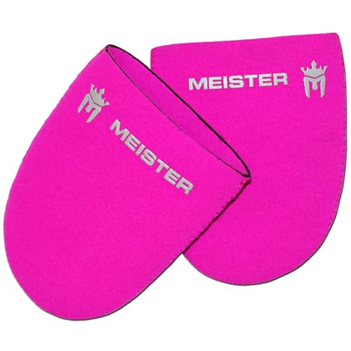 Meister 2.5mm Thermal Neoprene Toe Warmer Booties for Cycling, Running, Hiking & Ice Baths (Pair) - Pink von Meister