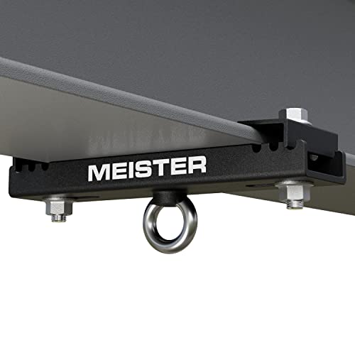 Meister Beam Clamp Hanger Mount for Boxing & MMA Heavy Bags, Suspension Straps & Ceiling Fixtures - Black - 5.5" - 7.5" von Meister