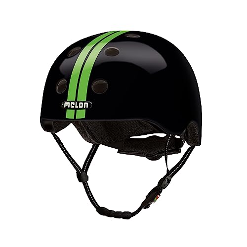 Melon Helm Straight green-black XL-XXL, 58-63cm von Melon