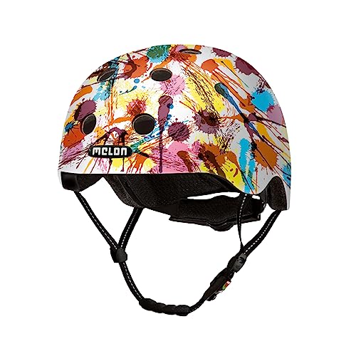 Melon Fahrradhelm »Jackson P« für Damen, Herren und Kinder | Leichter & sicherer urbaner Cityhelm mit Magnetverschluss, individuell anpassbar in bunt | Größe M-L (52-58 cm) von Melon