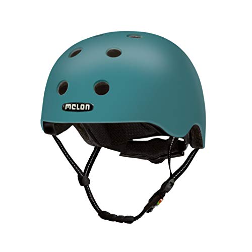 Melon »Sydney« Leichter und Cooler Fahrradhelm für Damen, Herren und Kinder mit maximalem Schutz Größe XXS-S (46-52 cm) Blau Pastell Einfarbig von Melon