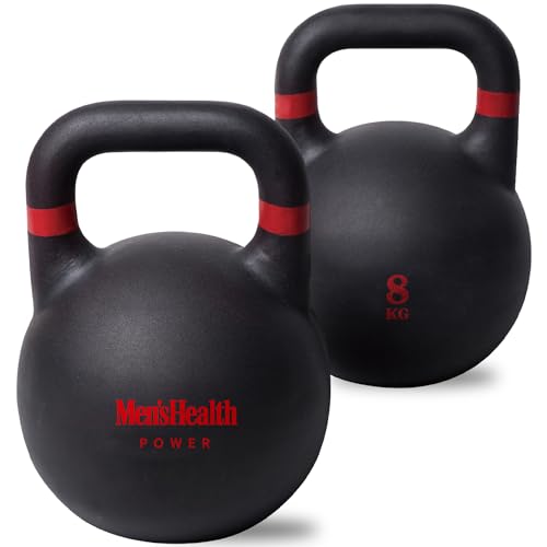 Men's Health POWER Pro Style Kettlebell | Perfekt für HIIT, Funktional Training oder Strength- und Conditioning-Training (8.00) von Men's Health POWER