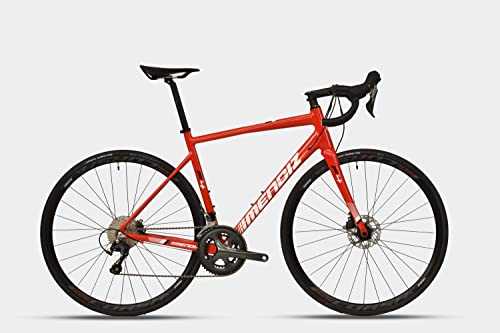 Mendiz Bikes Rennrad F4.08, Aluminium, Größe: 51 cm, Shimano Tiagra R4700, Scheibenbremsen, Farbe rot von Mendiz