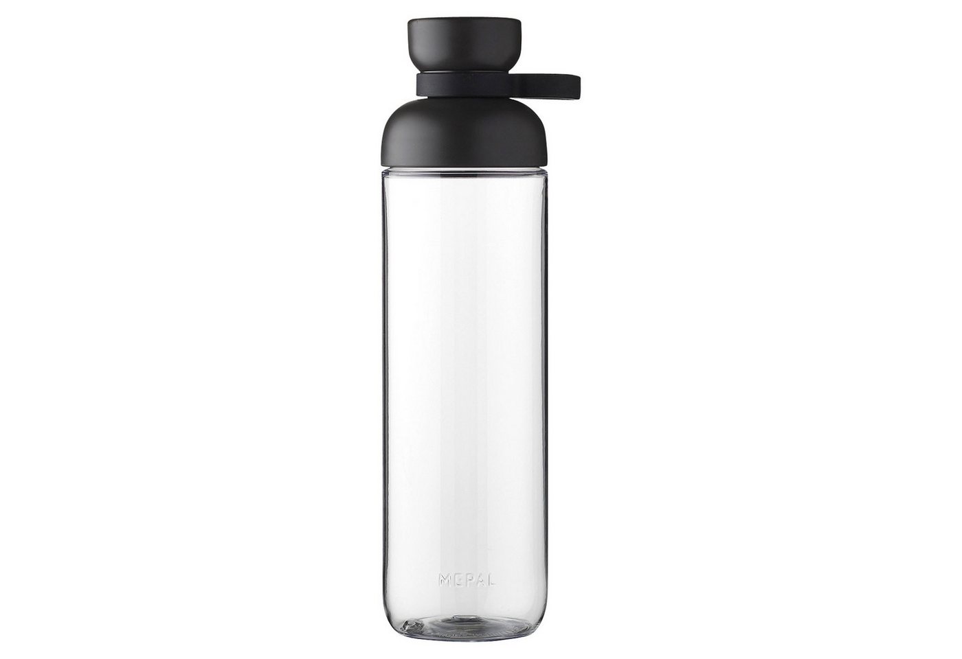 Mepal Trinkflasche Trinkflasche VITA, Schwarz, Transparent, Ø 7,5 cm, Kunststoff, Inhalt 900 ml von Mepal