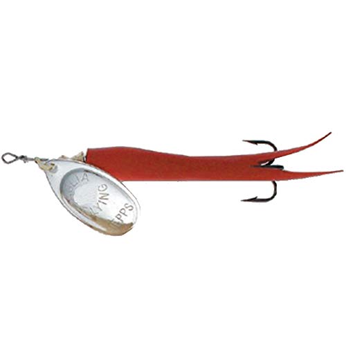 Mepps Aglia Flying C 10 g 15 g 25 g, 5 Farben, Forelle Lachs Hecht Bar (rouge-argent, 15 g) von mepp