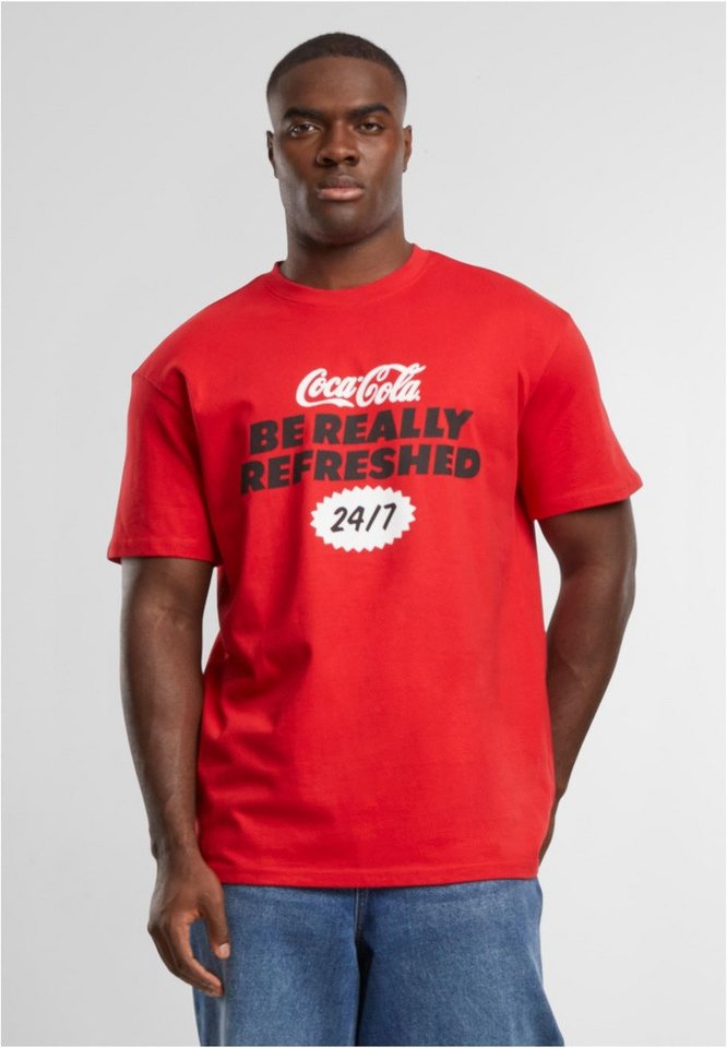 Merchcode T-Shirt Coca Cola Refreshed Oversize Tee Merchcode T-Shirt Coca Cola Refreshed Oversize Tee von Merchcode