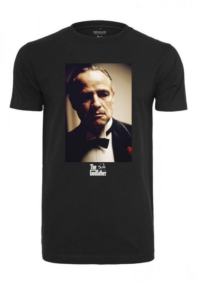 Merchcode T-Shirt Merchcode Herren Godfather Portrait Tee (1-tlg) von Merchcode