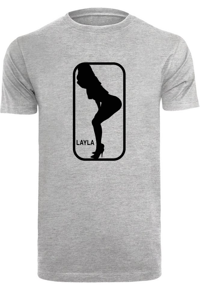 Merchcode T-Shirt Merchcode Herren Layla Dance T-Shirt (1-tlg) von Merchcode