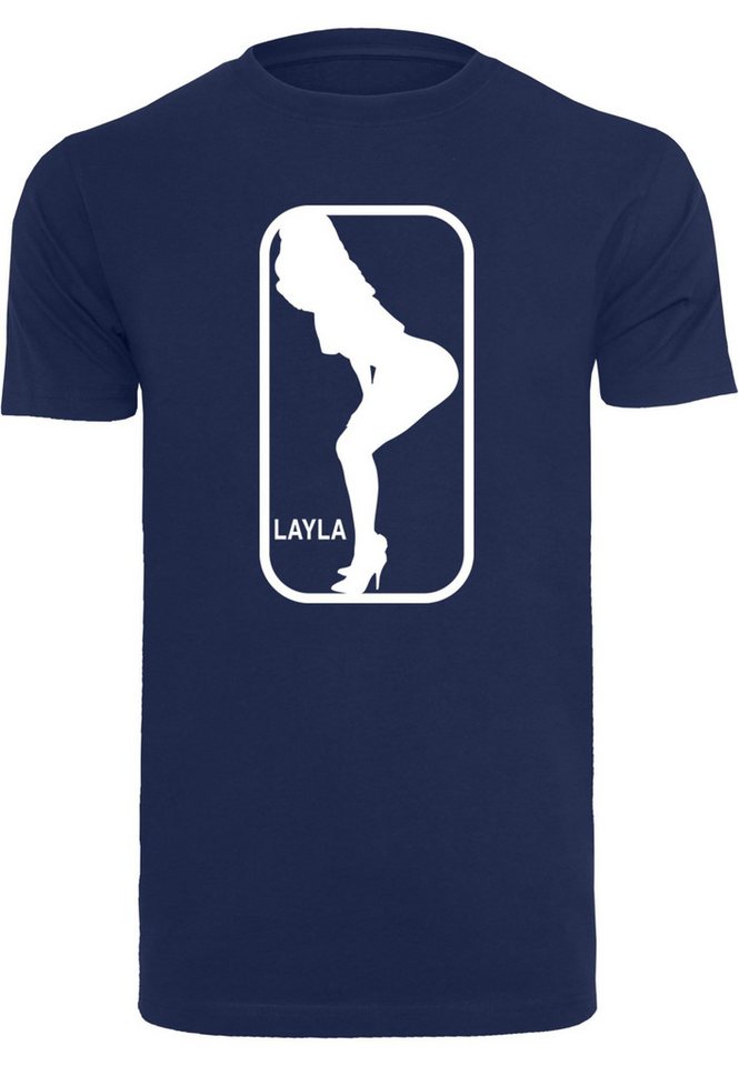 Merchcode T-Shirt Herren Layla Dance X T-Shirt (1-tlg) von Merchcode