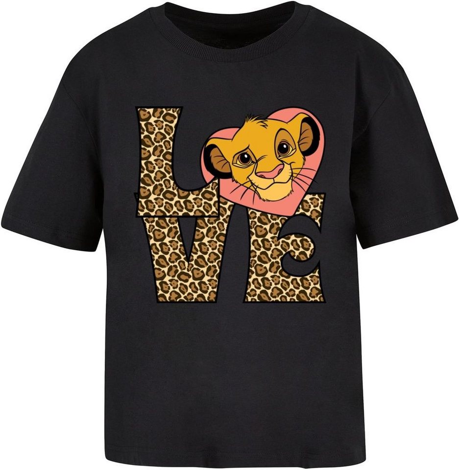 Merchcode T-Shirt Simba Love Tee von Merchcode