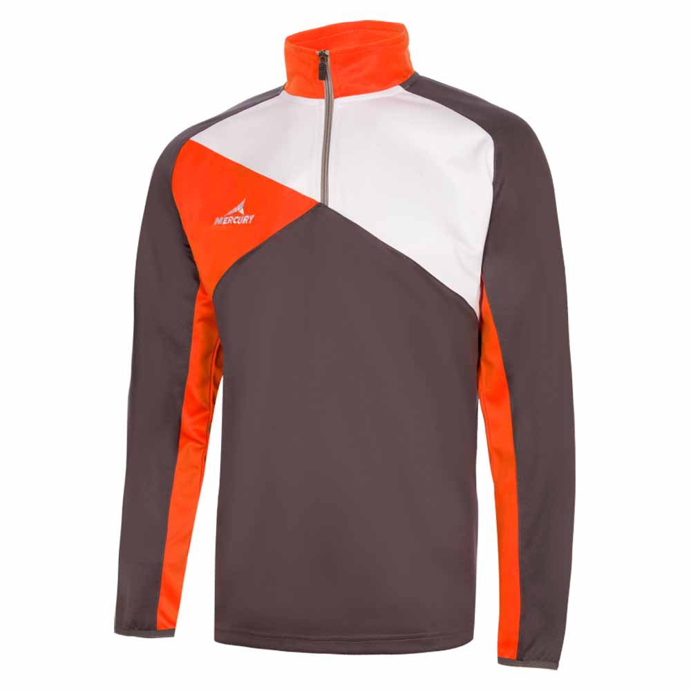 Mercury Equipment Dublin Half Zip Sweatshirt Orange,Grau L Mann von Mercury Equipment