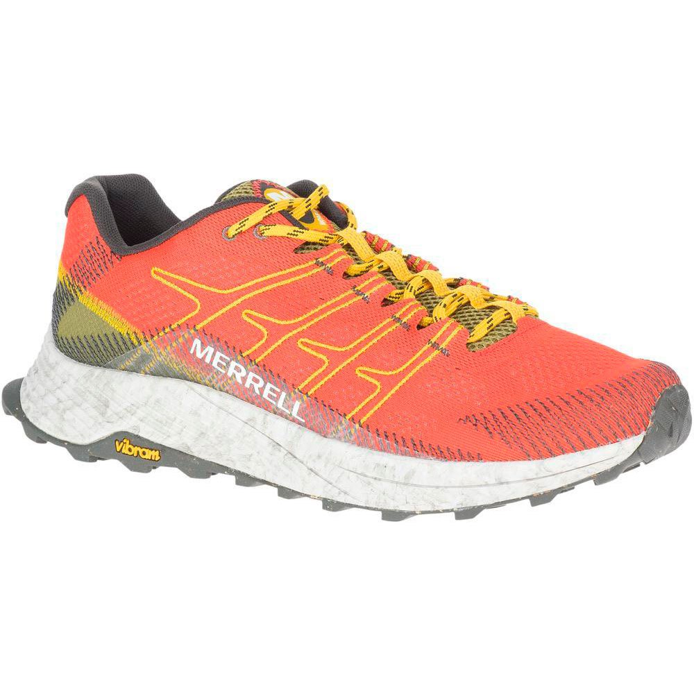 Merrell Moab Flight Trail Running Shoes Orange EU 44 Mann von Merrell