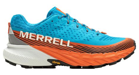 merrell agility peak 5 trailrunning schuhe blau orange von Merrell