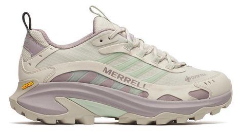 merrell moab speed 2 gore tex wanderschuhe beige violett damen von Merrell