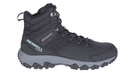 merrell thermo akita mid damen wanderschuhe schwarz von Merrell