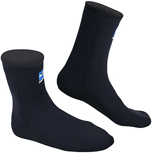 Mesle Neoprensocken Supraflex 2.5 mm, Wake-Boot Füsslinge mit verstärkter Sohle von Mesle