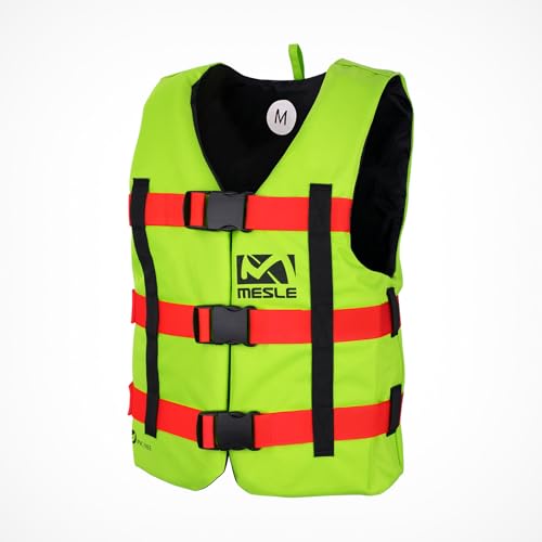 Mesle Schwimmweste Erwachsene Rental H600, Robuste Schwimmhilfe für Kommerziellen Verleih, Herren & Damen, 50N Auftriebsweste Sup, Kajak, Prallschutzweste Wakeboard, Wasserski, Jetski von Mesle