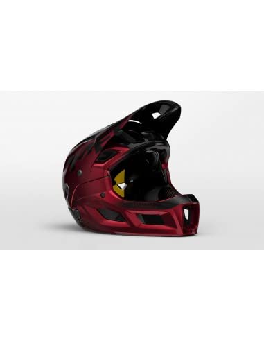 Met Casco Parachute MCR MIPS Rojo/Negro Alico Brillo Talla de Casco 52-56 von MET