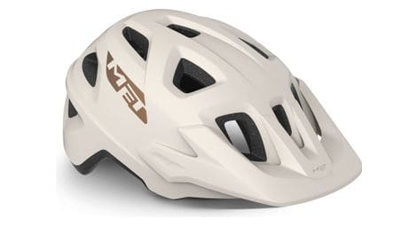 met echo mips white matte bronze  helm von Met