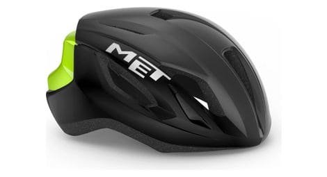 met strale helm schwarz gelb fluo reflektierend glossy 2022 von Met