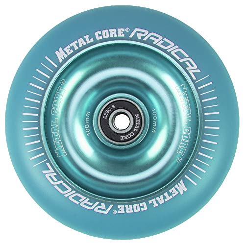 Metal Core Rad Radical PU und Core Farbe Blau, Durchmesser 100 mm von BESTIAL WOLF