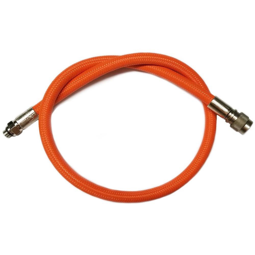 Metalsub Bcd Inflator Hose Flex Orange 122 cm von Metalsub