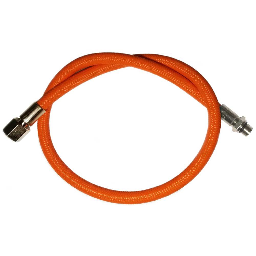 Metalsub Regulator Flex Hose Male 1/2´´ Unf Orange 213 cm von Metalsub