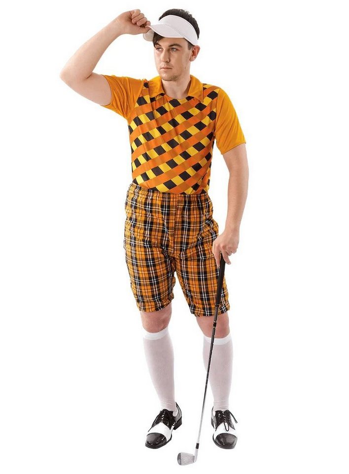 Metamorph Kostüm Golf Profi Kostüm für Männer, Handicap? Egal! Ein echter Golfer braucht Stil! von Metamorph