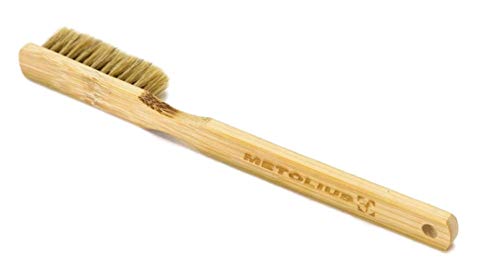 Metolius Bamboo Boars Hair Brush Natural Braun - Praktische natürliche Kletterbürste, Größe One Size - Farbe Holz von Metolius