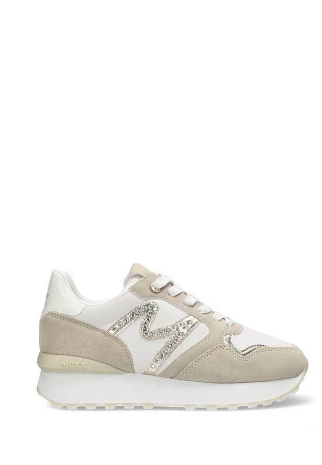 Mexx Damen Sneaker JUJU SPARK - Off White/Sand Sneaker von Mexx