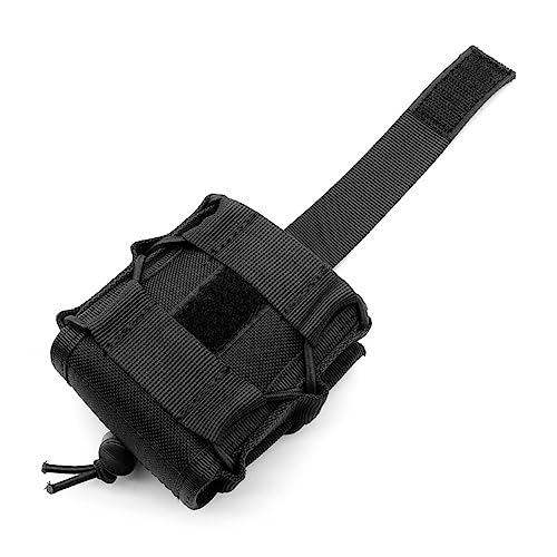 Handschellenholster taktischer Handschellenhalter Handschellenetui Handschellenhülle Handschellenschutz Handschellenhalteretui Handschellenabdeckung mit Molle System für den Dienstgürtel von MiOYOOW