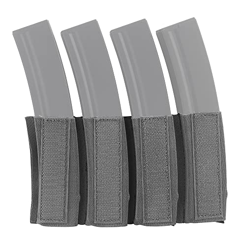 Tactical Mag Holder,Tragbare Taktisch Magazintasche 4 in 1 Molle Mag Pouch für Taktischem Training Schießtraining Schießspielen von MiOYOOW