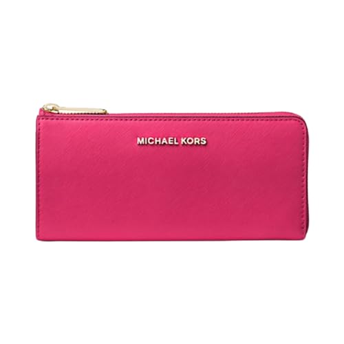 Michael Kors Jet Set Reisebrieftasche, Pink (Electric Pink), Geldbörse von Michael Kors