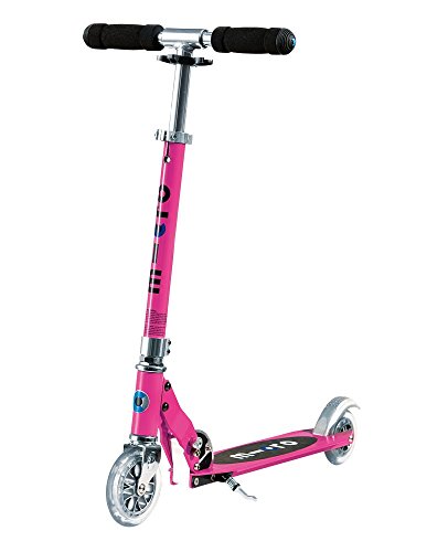 Micro Kinderroller Sprite klappbarer Scooter in pink von MICRO