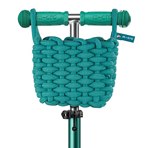 Micro® Eco Korb, Zubehör für Roller oder Fahrrad, hergestellt aus recycelten Materialien (Grün) von MICRO
