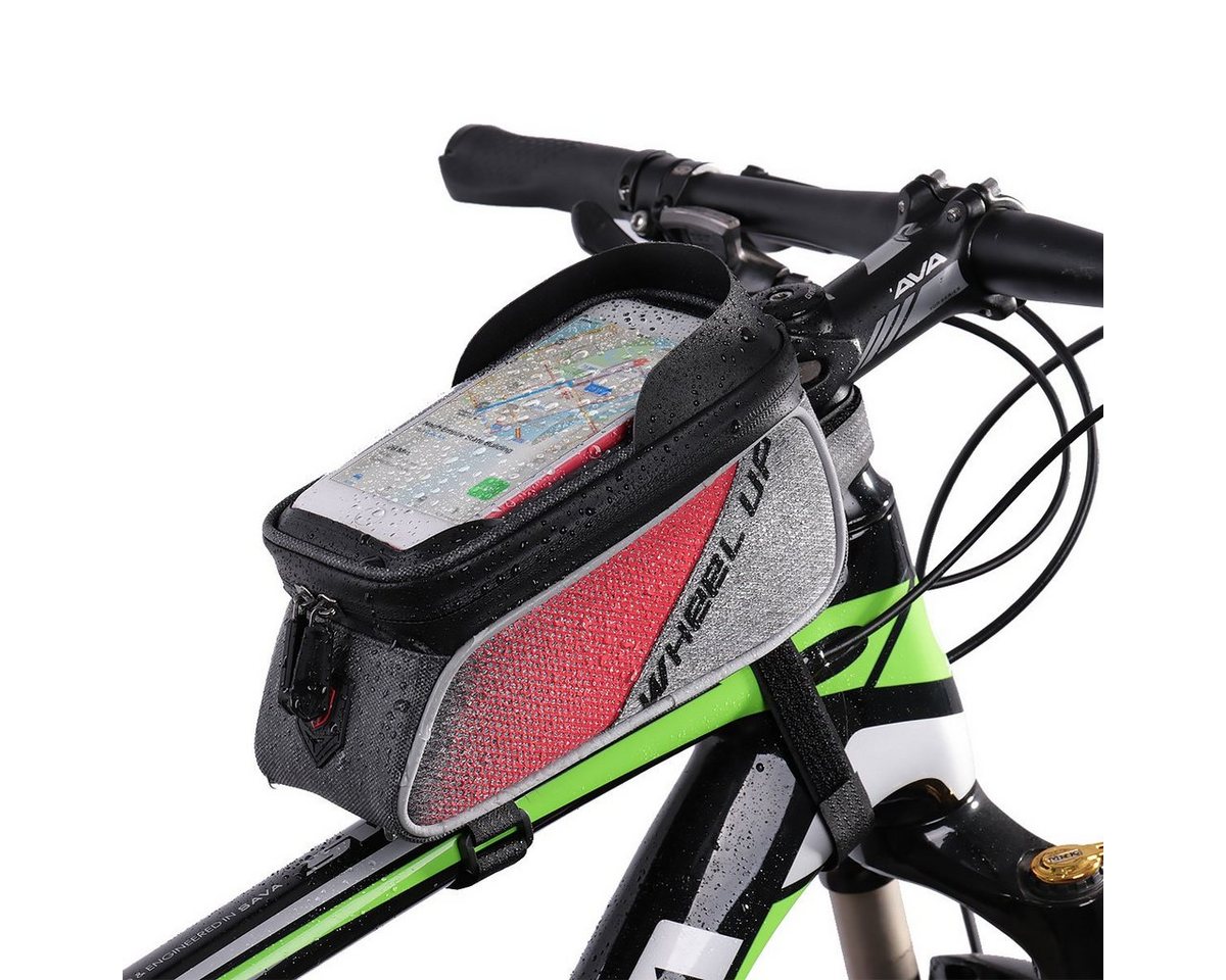 MidGard Fahrradtasche Fahrrad-Rahmentasche Handyhalterung E-Bike Smartphone Halterung MTB von MidGard
