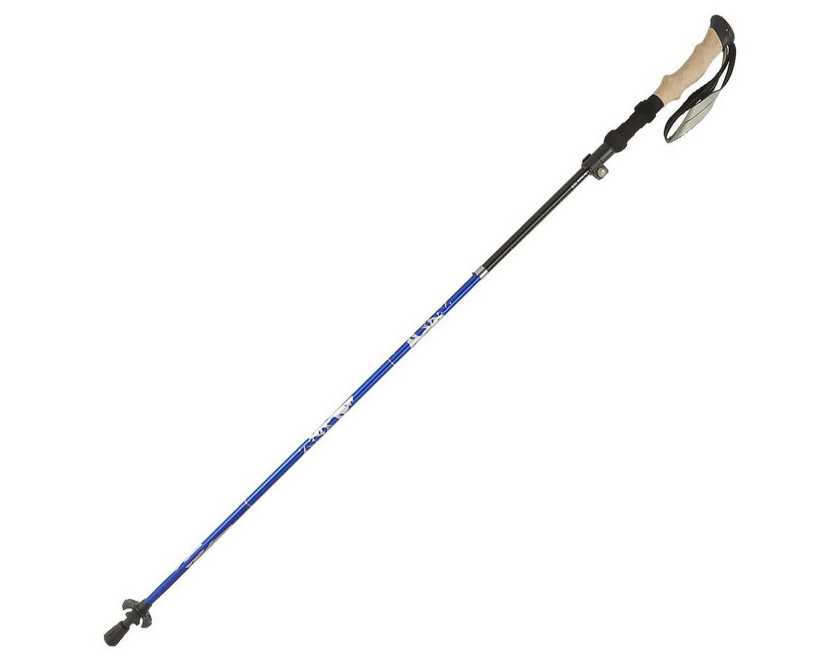 MidGard Nordic-Walking-Stöcke 101-130cm verstellbar, Antischock, Dämpfung, Wanderstöcke mit Tasche (1 St) von MidGard