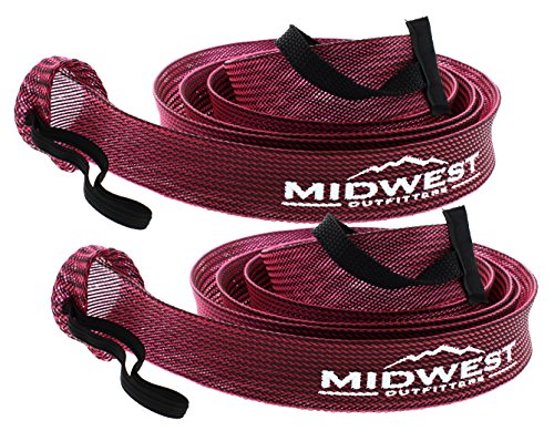 Midwest Outfitters Baitcast Angelruten-Überzug, 2 Stück von Midwest Outfitters