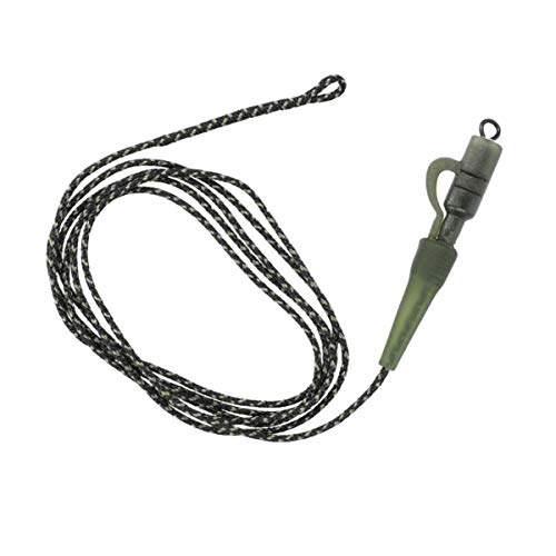 Mikado 2X LEADCORE Safety Clip System mit Wirbel, Antitangle Sleeve von Mikado